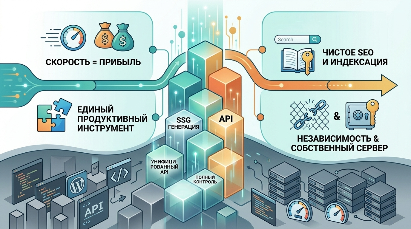 Почему мы строим сайты на Next.js — и что это даёт вашему бизнесу